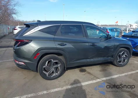 2022 Hyundai Tucson Hybrid Sel Convenience from USA, damaged, VIN KM8JFCA11NU035850